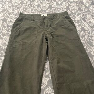 Weatherproof Corduroy Pants - Dark Green